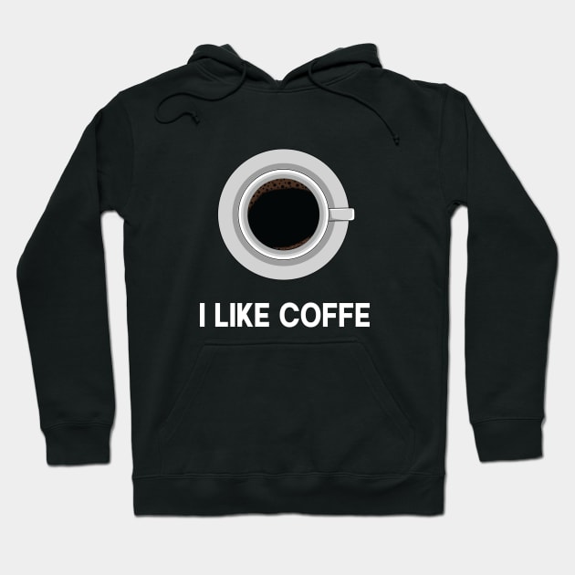 I like coffe Hoodie by Itsme Dyna